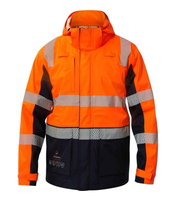 HRC2 INHERENT REFLECTIVE WET WEATHER 3 IN 1 JACKET