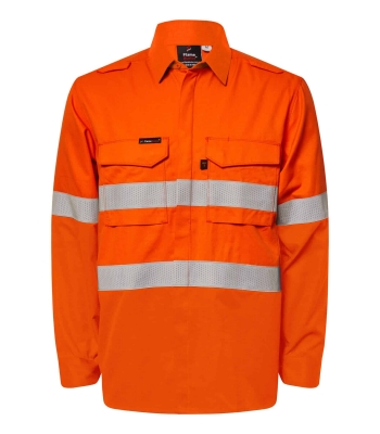 HRC2 HI VIS Reflective Shirt With Gusset Sleeves